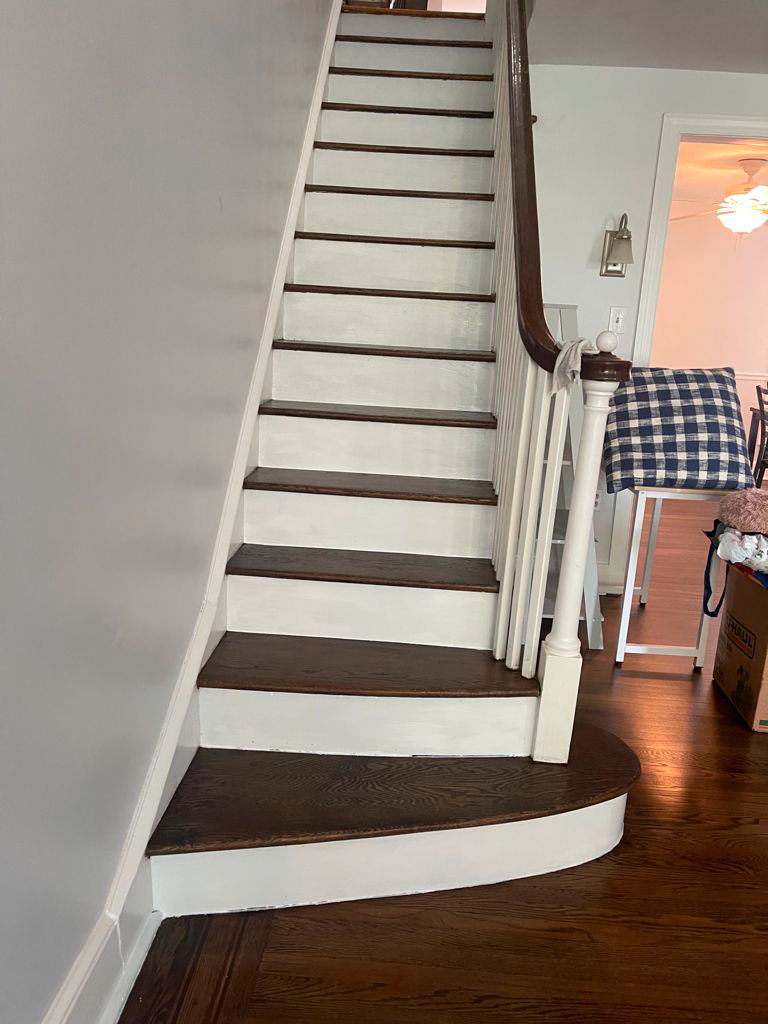 How to create after staircase