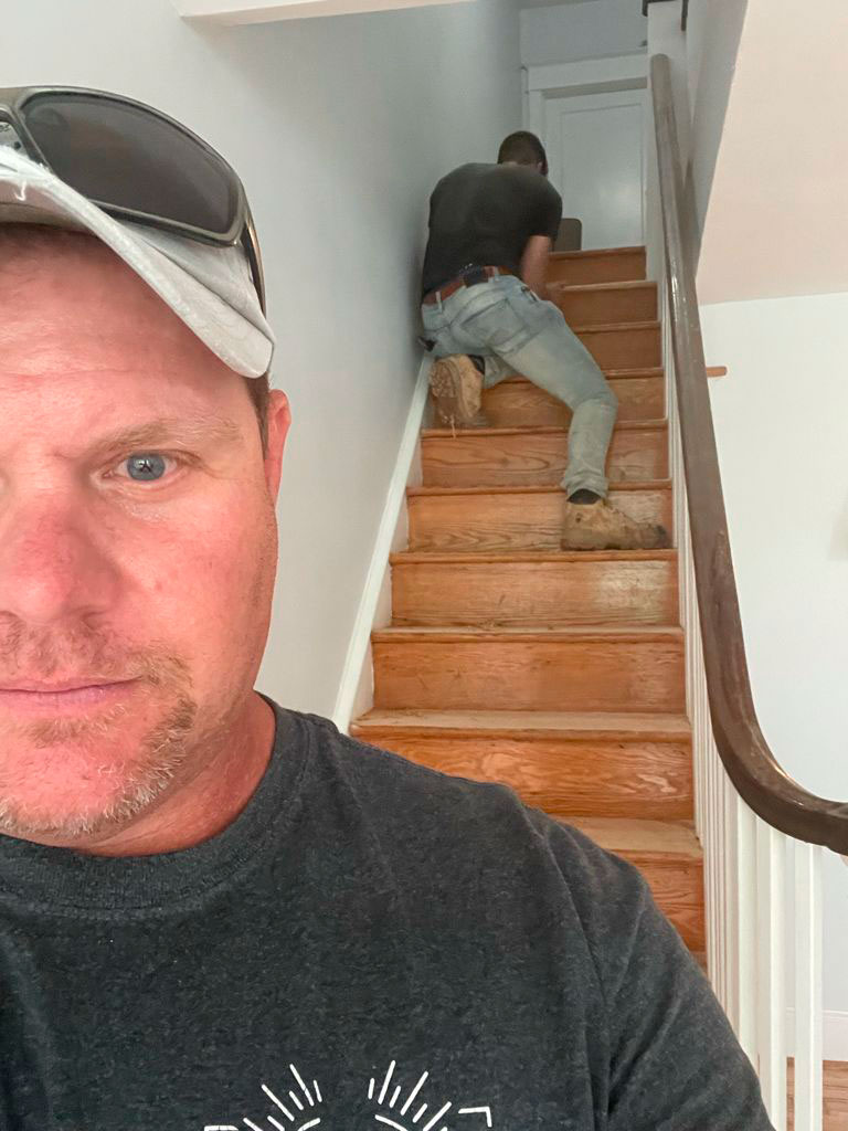 How to create before staircase